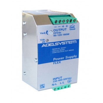 Alimentator Bifazat FLEX 230-400-500Vac/24Vdc 7.5A