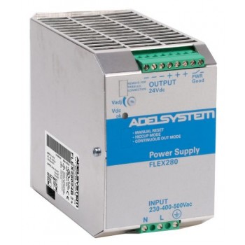 Alimentator Bifazat FLEX 230-400-500Vac/24Vdc 14A