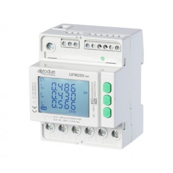 Analizor Rețea Trifazat UPM209 80A RS485, Smart Meter Invertor FV Trifazat