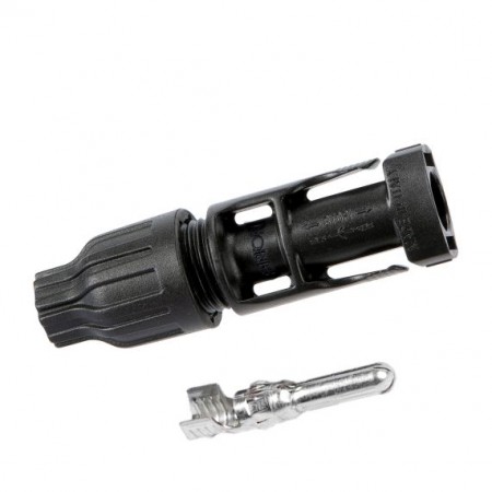 Conector Fotovoltaic Mobil MC4 Tata, Cablu secțiune 4÷6mm²