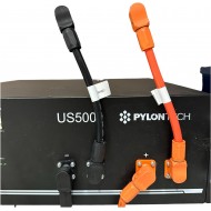 Pylontech US2000/US3000/US5000 - Set Cabluri paralelare baterii, Culoare: rosu si negru, Cablu de comunicare RJ45