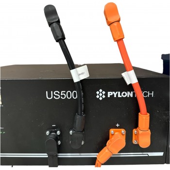 Pylontech US2000/US3000/US5000 - Set Cabluri paralelare baterii, Culoare: rosu si negru, Cablu de comunicare RJ45