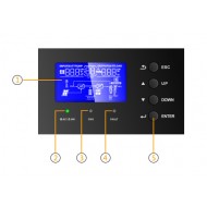 AMPERIA, Invertor Off-Grid  Monofazat, 5.0kW, 1 MPPT, Wi-Fi, Garantia 5 ani