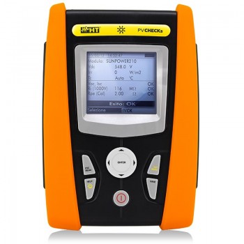 PV-ISOTEST, Instrument testare izolație și continuitate PV 1500V cu funcție GFL