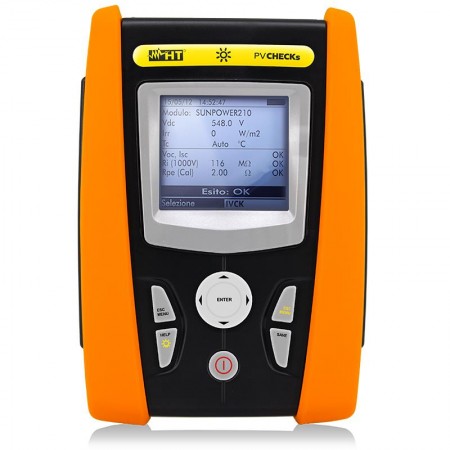 PV-ISOTEST, Instrument testare izolație și continuitate PV 1500V cu funcție GFL