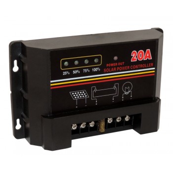 Regulator Solar PWM Incărcare SCF 12V/20A Baterii Plumb