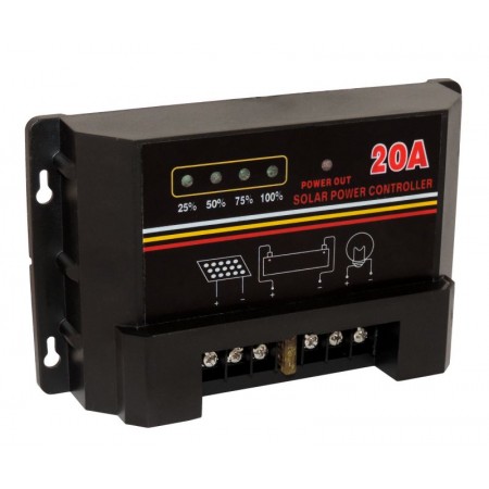 Regulator Solar PWM Incărcare SCF 12V/20A Baterii Plumb