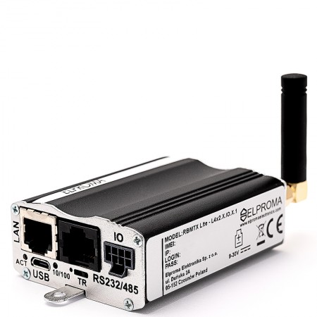 Router RBMTX-LITE 4G, Ethernet, RS232, RS458, Dual SIM, Garantie 5 ani
