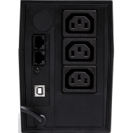 Sursa Neintreruptibila UPS RAPTOR 600AP, Line-Interactive, 600VA/360W, Tower, 230Vca, Software Management, LCD